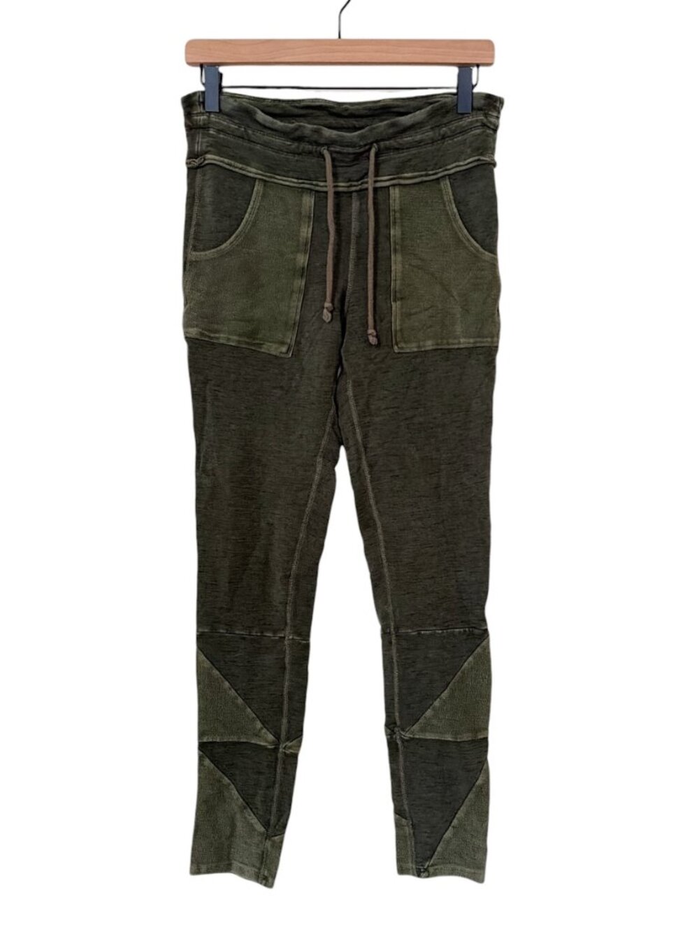 Free People Movement Green Drawstring Waist Kyoto Leggings - Picture 2 of 7